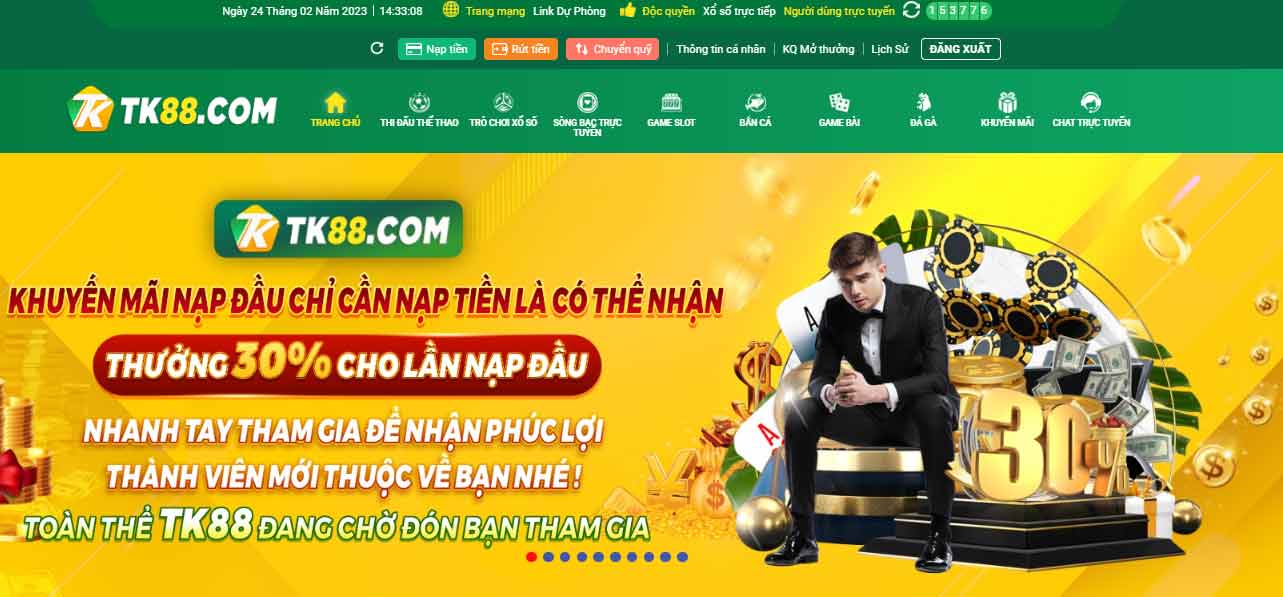 Game TK88 Việt online siêu hấp dẫn hàng đầu thị trường nhất hiện nay